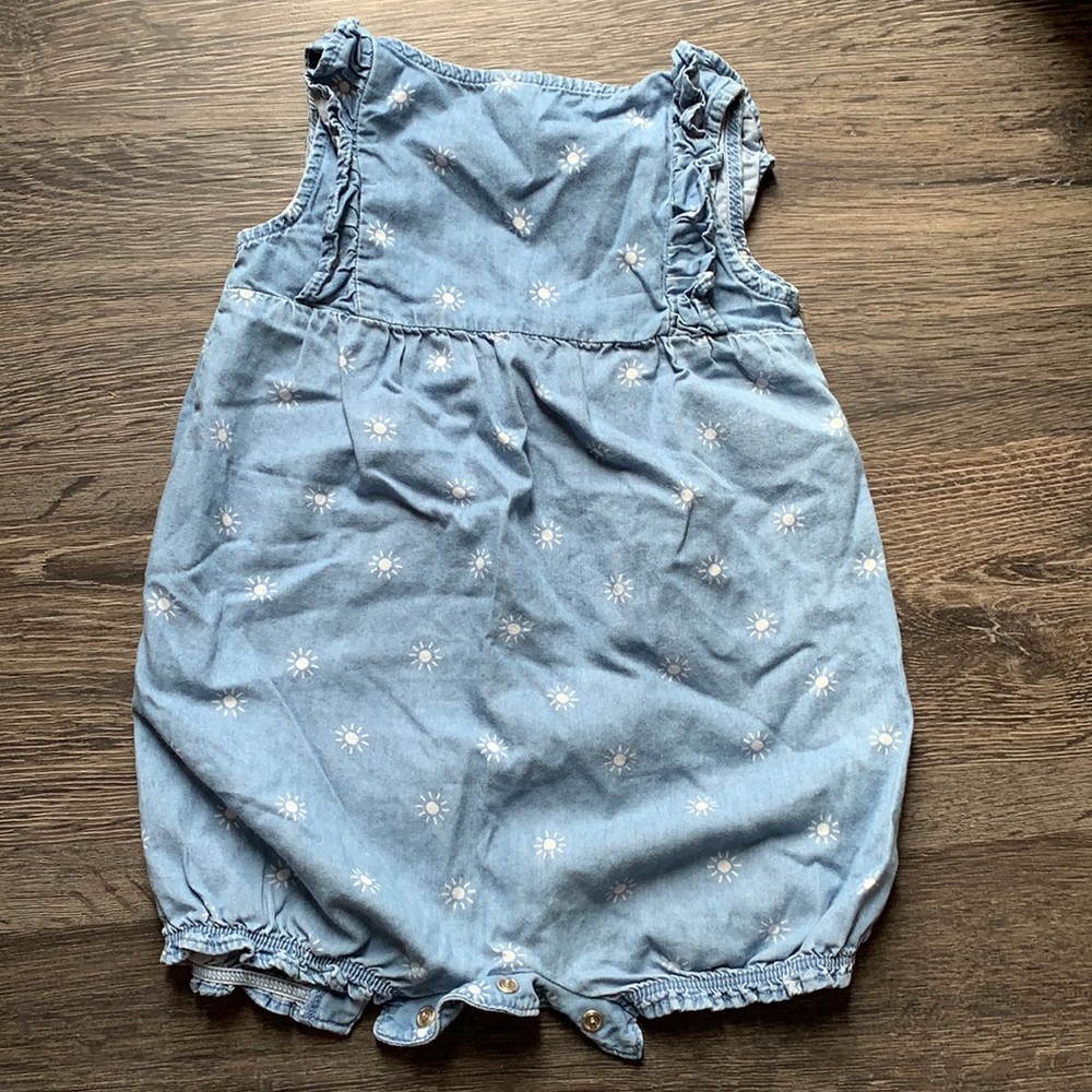 Cutest Light Jean Sunshine Onesie.